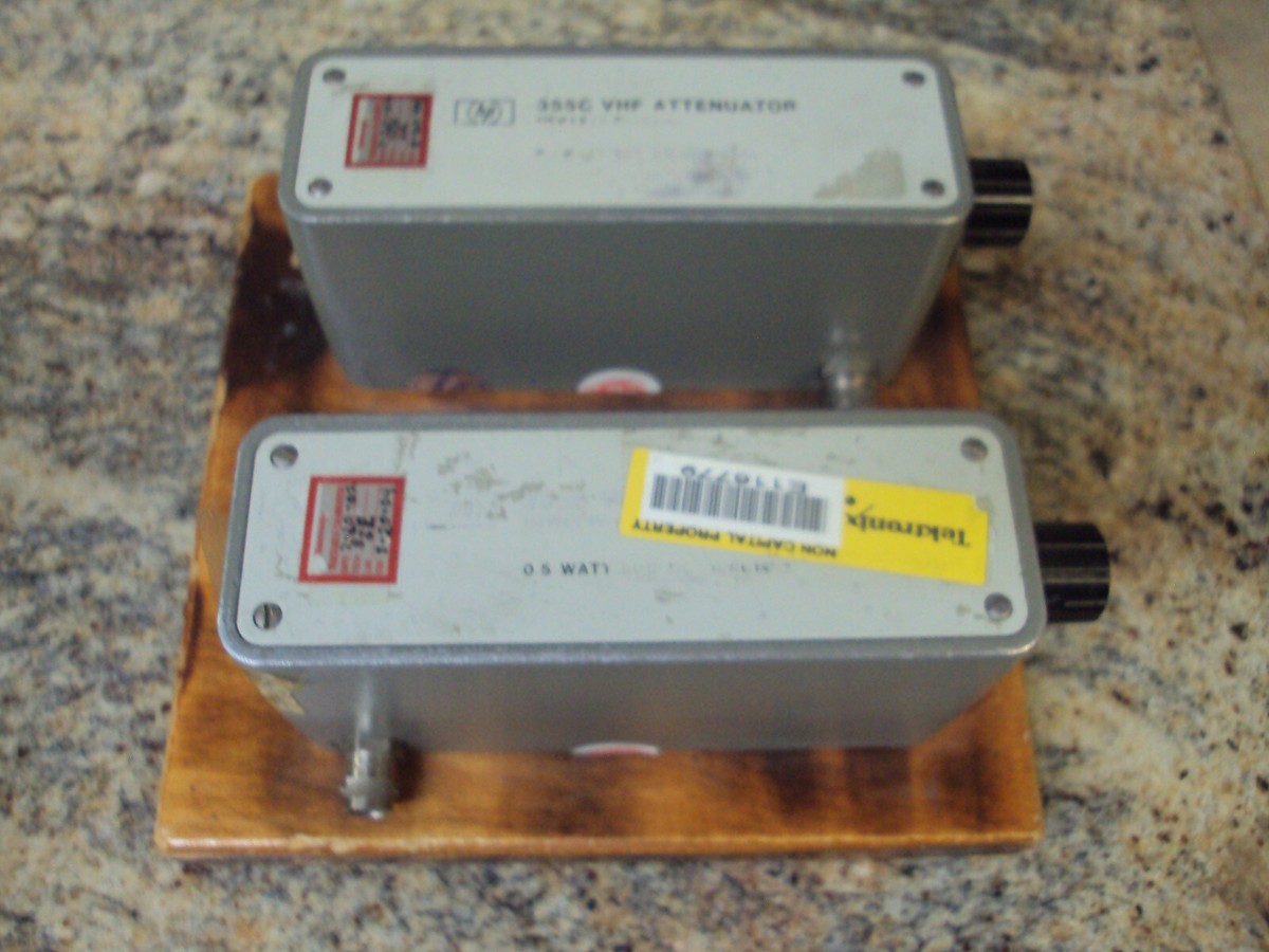 N HP 355C+355D VHF Attenuator Set HP HEWLETT PACKARD | eBay