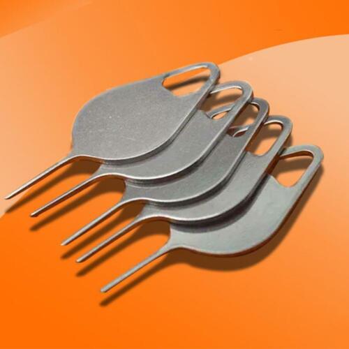 5x SIM Card Tray Ejector Eject Pin Open Key Removal Needle Tools For Smart 2024e - Photo 6 sur 12