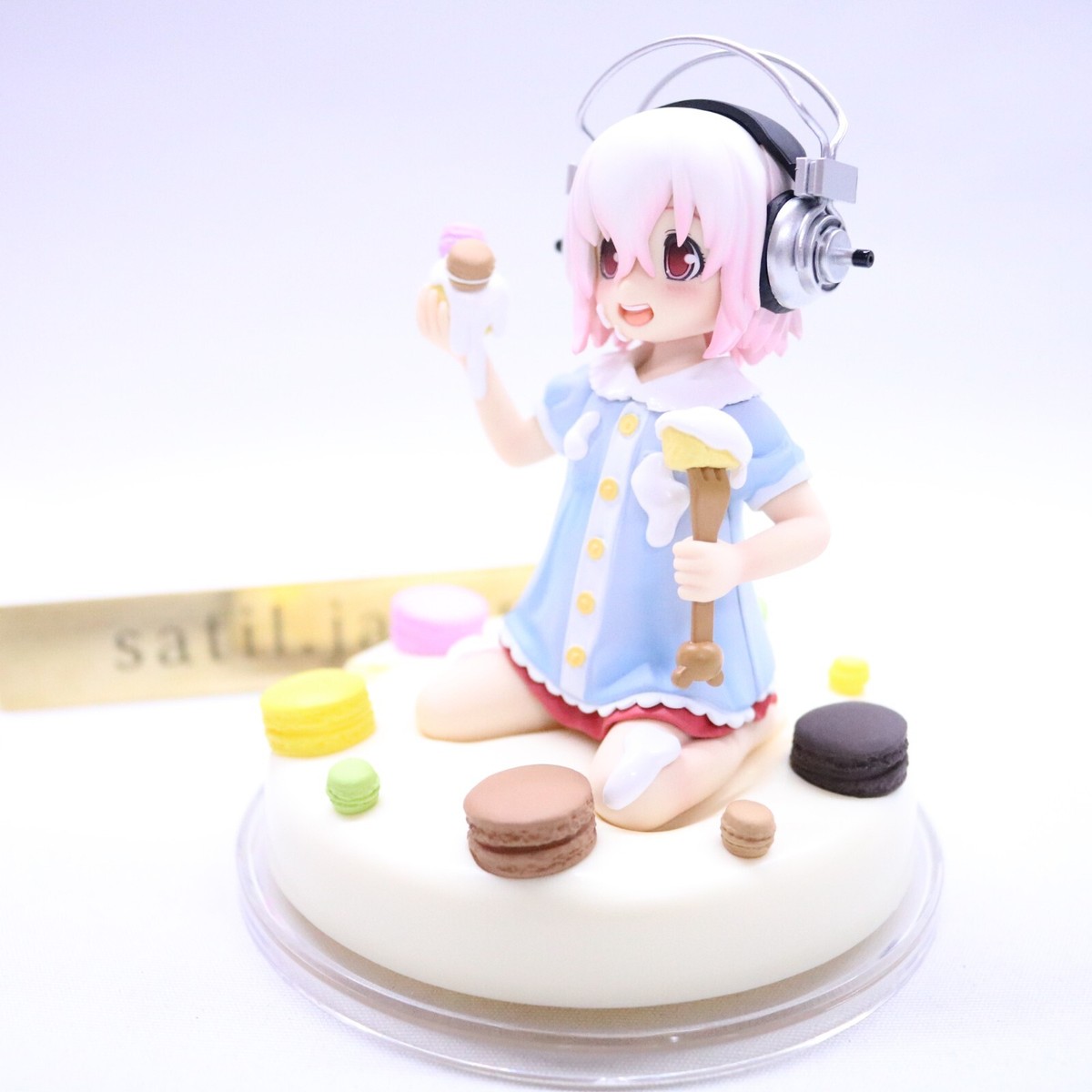 「本日処分出品」SUPER SONICO ヘッドフォンフィギュア USED] WING Super Sonico 
