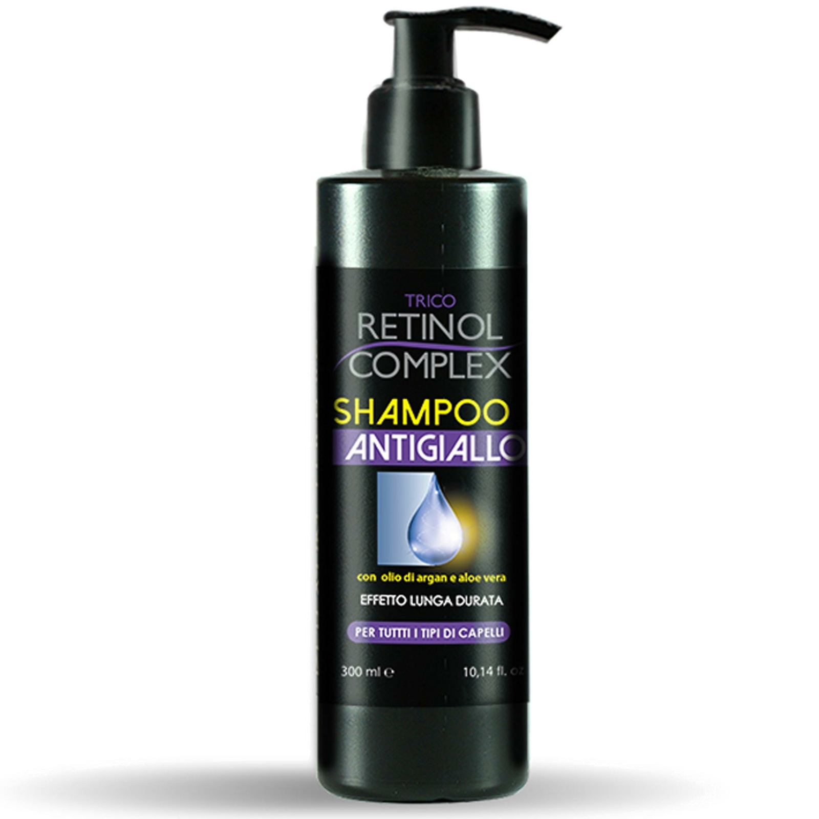 RETINOL COMPLEX SHAMPOO ANTIGIALLO PER TUTTI I CAPELLI - 300ML