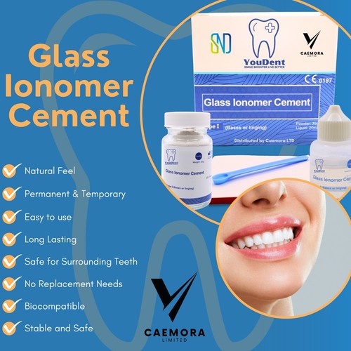 Cavidad de cemento dental permanente para reparación dental de dientes fuertes, kit de relleno 35 gramos - Imagen 3 de 7