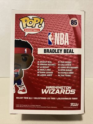 Bradley Beal Funko POP! NBA Washington Wizards #85 | eBay