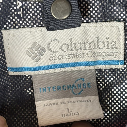 Columbia Jacket Youth L 14-16 Omni Heat Reflective Shell Windbreaker - Picture 5 of 15