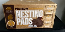 Premium Laying Hen Nesting Pads, USA Grown & Sustainably Harvested, 13 X 13 (10 