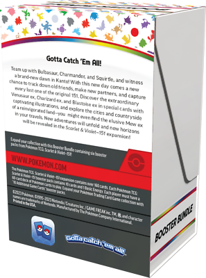 Scarlet & Violet - 151 Booster Bundle Scarlet & Violet - 151 Booster Bundle