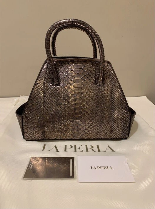 Bolsa de mão La Perla Python - Imagem 3 de 4