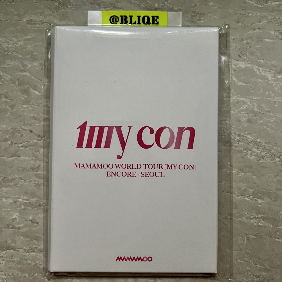 新品MAMAMOO MYCON ENCORE SEOUL PHOTO BOOK MAMAMOO] MY CON ENCORE SEOUL PHOTO BOOK + SPECIAL GIFT