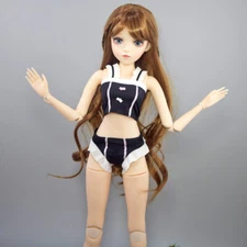 1/3 Ball Jointed BJD Doll with Handpainted Face Makeup Changeable Eyes Assembled