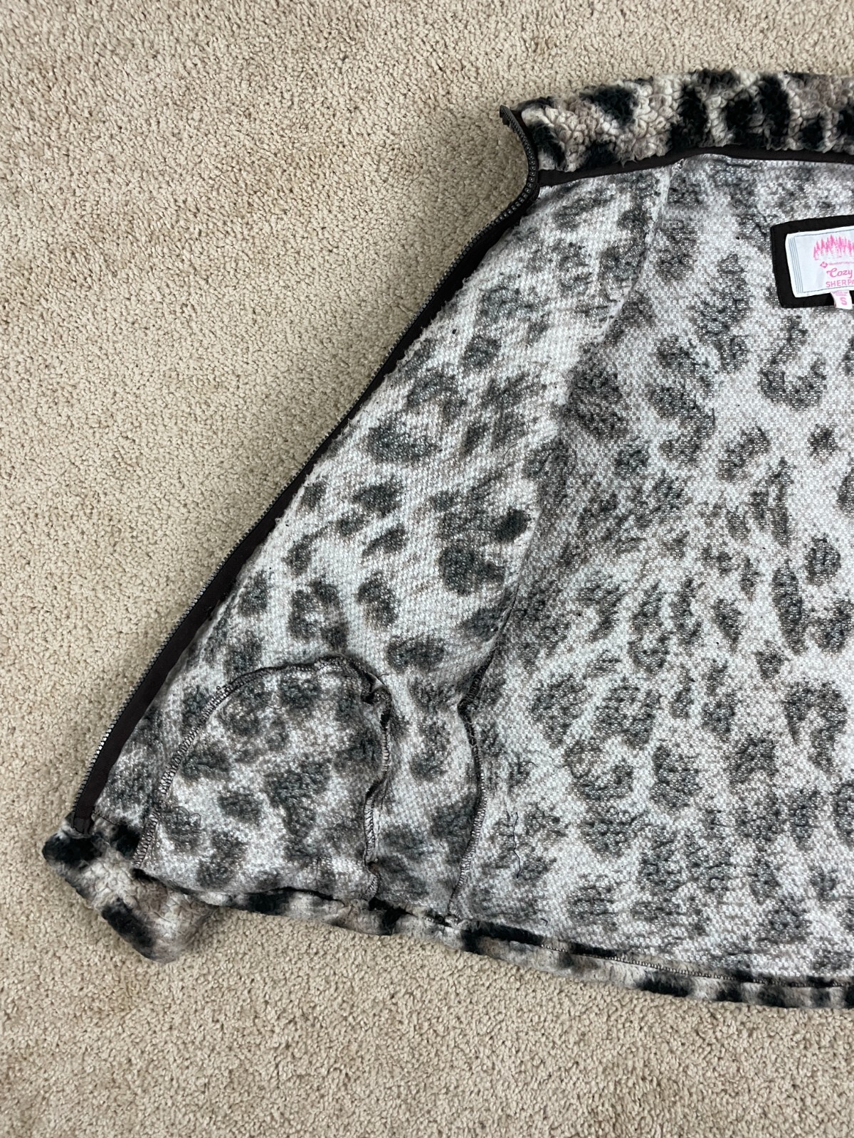 Members Mark Basic Jacket Womens Small Full Zip C… - image 6