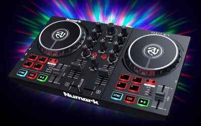 DJ Controller mit integrierter Lichtshow - Numark Party Mix II 