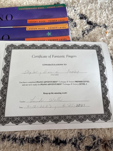 6 Faber Piano Adventures Lesson Books: Primer Level - Picture 3 of 6