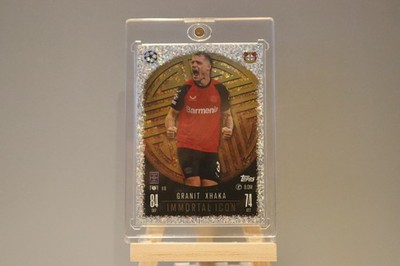 Match Attax 24/25 Granit Xhaka Leverkusen Immortal Icon 1st Edition TOP ZUSTAND