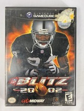 NFL Blitz 2002 Nintendo GameCube Game Disc & Original Case Midway Tested