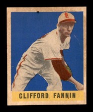 1949 Leaf #123 Cliff Fannin SP RC EX+ X3329008