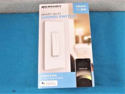 Merkury Innovations, Wi-Fi Smart Dimmer Switch, MI-WW111-199W, New