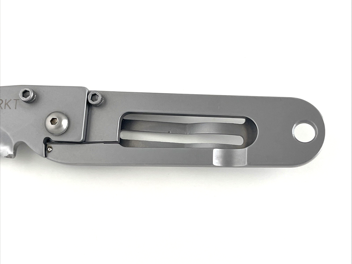 国内入手困難 JCONCEPTS ANVIL 1/10 プリカット済 新品未使用 CRKT K.I.S.S. EDC Folding Pocket Skeletonized Handle Money Clip
