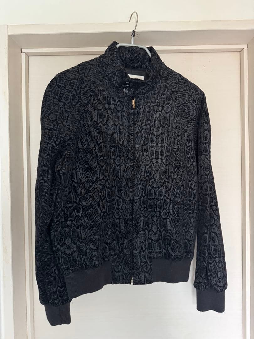 CELINE Python pattern zip up jacket rare - image 2