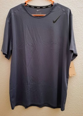 Nike, Men-L, DRI-FIT/ADV S.S. Tee, blue/black. Was$95