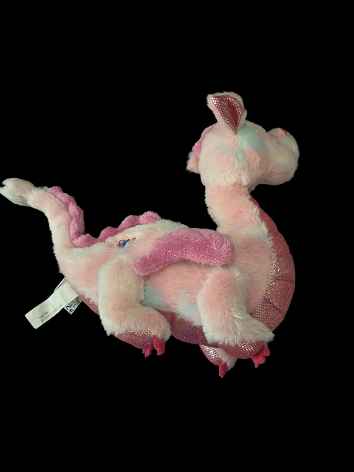 Ganz Webkinz Whimsy Dragon HM156 Plush No Code Retired Pink - Image 3 of 4