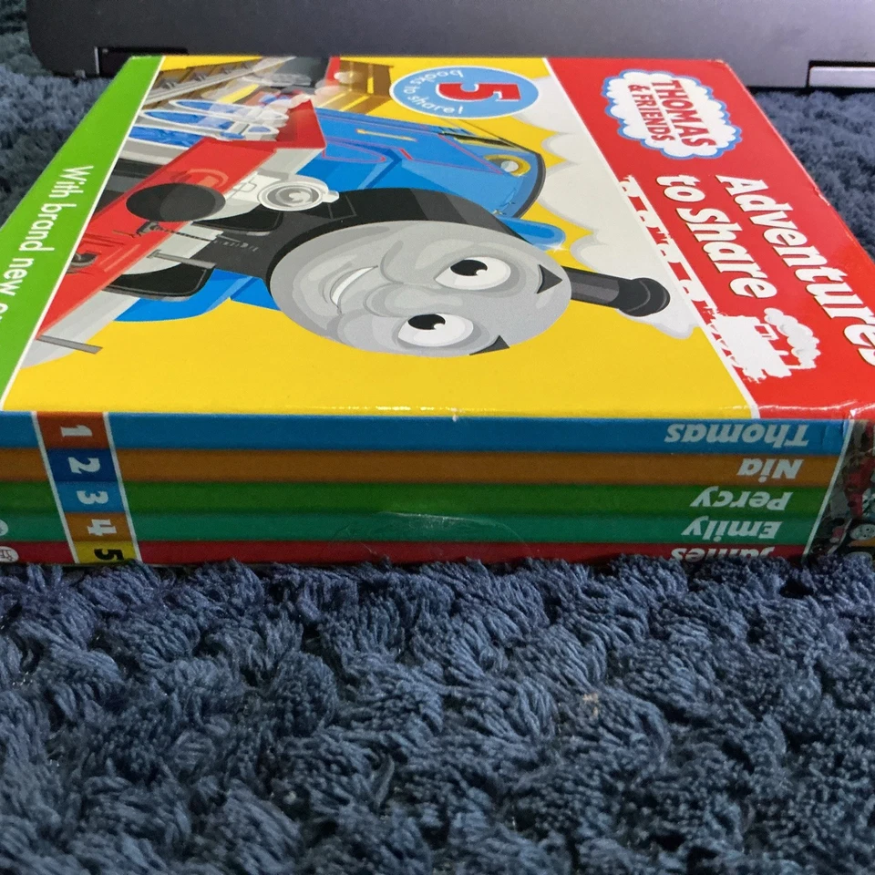 Thomas & Friends Adventures to Share Board Book Book Set X5 Books Thomas Tank - Image 3 of 4