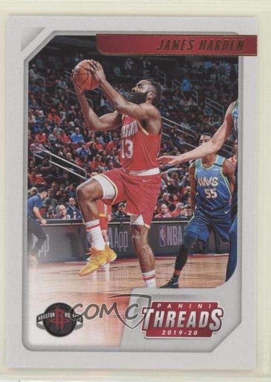 2019-20 Panini Chronicles Threads Bronze James Harden #83 02v3