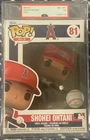 Funko Pop Vinyl 2022 MLB Shohei Ohtani #81 PSA Grade 8.5