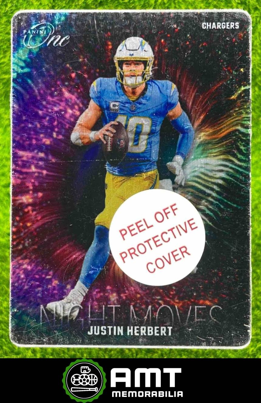 Justin Herbert 2023 Panini One Night Moves Los Angeles Chargers #4