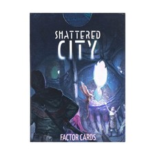 UFO Press RPG Shattered City - Factor Cards VG /EX