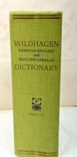 Wildhagen German Dictionary 1965 FOLLETT PUB ...