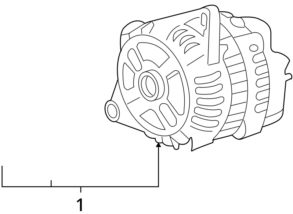 Alternator Fits 07-15 MAZDA CX-9 2734962 - Изображение 4 из 4