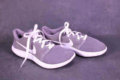 Nike Sneaker Flex Contact 2 Damen  Sportschuhe Gr. 38 grau weiß Mesh BS775