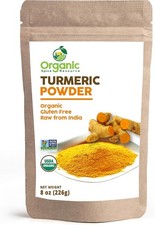 Organic Turmeric Powder W/Curcumin 16Oz or 454G USDA Organics and Non-Gmo