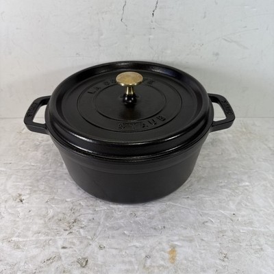 t*i様 STAUB LA COCOTTE 24cm フランス製　黒 Staub 24 La Cocotte 4qt 9-3/8