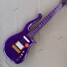 Prince Cloud Solid Body Electric Guitar Stainless Rounded Fret Edge US Shipping