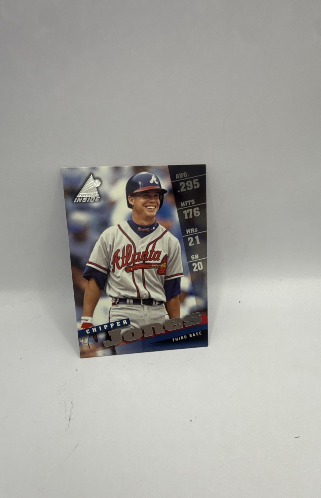 1998 Pinnacle Inside - Chipper Jones #10