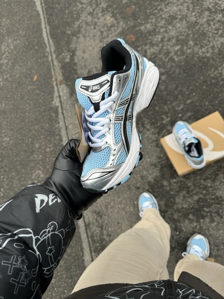 asics gel kayano 14 Bleue EUR 40, EUR41,5, EUR42, EUR43,5, EUR44, EUR45. - Photo 3/4