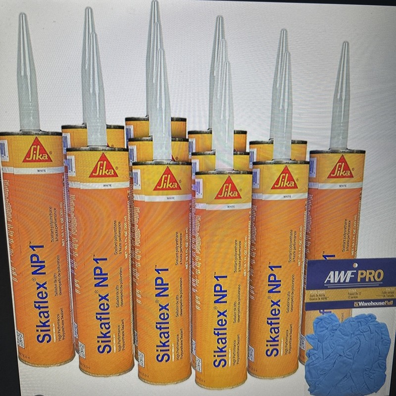 Sikaflex NP1 Box of 12  - Sealant Contractor Deal! WHITE