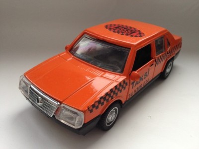Vintage ca. Bburago - Schabak Gr.- Tofaş Sahin /Dogan - Fiat Regata - TAXI
