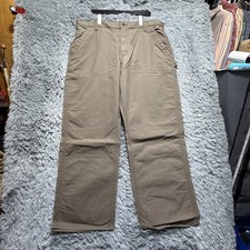 Carhartt Loose Fit Canvas Utility Work Pants BN0151-M Light Brown 40x30 NWT