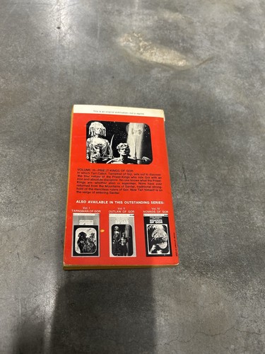 Priest-Kings of Gor John Norman 1968 1st Ed Paperback Ballantine Books - Picture 3 of 3