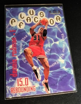 1998-99 Fleer Tradition #139 Plus Factor Dennis Rodman