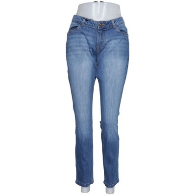 C&A, Jeans, Größe: 40, Blau, Baumwolle/Elasthan, Einfarbig, Denim, Damen #GFf