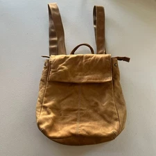 AMERICAN LEATHER CO Liberty Small Backpack Brown Buttery Soft Leather Bag