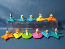 Vintage 1989 Wendy's Kids Meal Toy The Jetsons Space Cars Complete