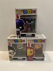 Funko Pop Teen Titans Go Starfire Robin Raven Toy Figures Bundle Lot