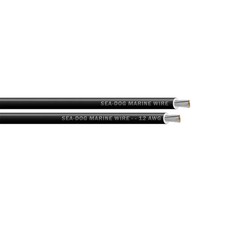Sea-Dog 12 AWG Black Primary Wire - 250' 8012014 