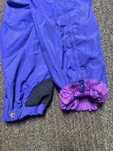 Columbia Vintage Purple Women’s Winter Nylon Full Zip Snow/outdoor Pants - Afbeelding 3 van 8