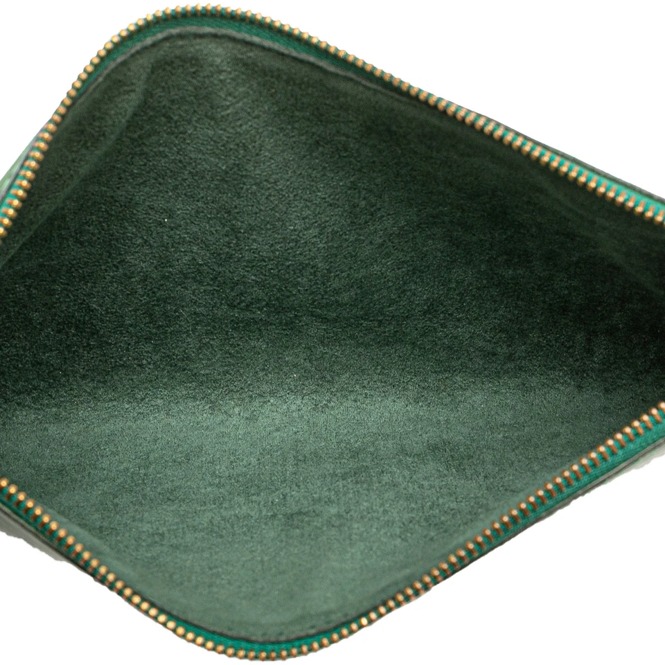 Bolso de Hombro Louis Vuitton Epi Pochette Accesorios Cuero Verde Autenticado Foto 4 de 4