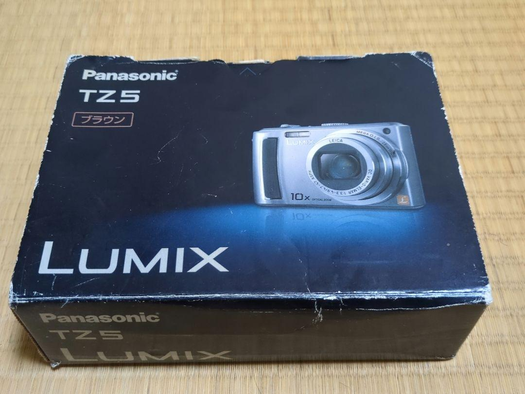 Panasonic LUMIX DMC-TZ5 Brown 9.1 MP Compact Digital Camera Used