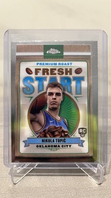 2024-25 Topps Chrome - Fresh Start Nikola Topic #FS-9 (RC)